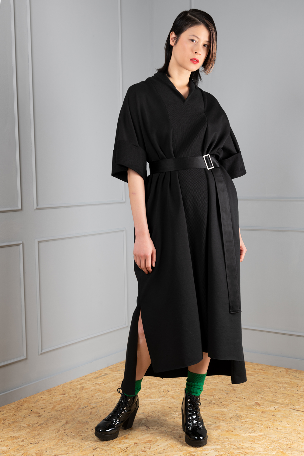 Jersey kaftan top