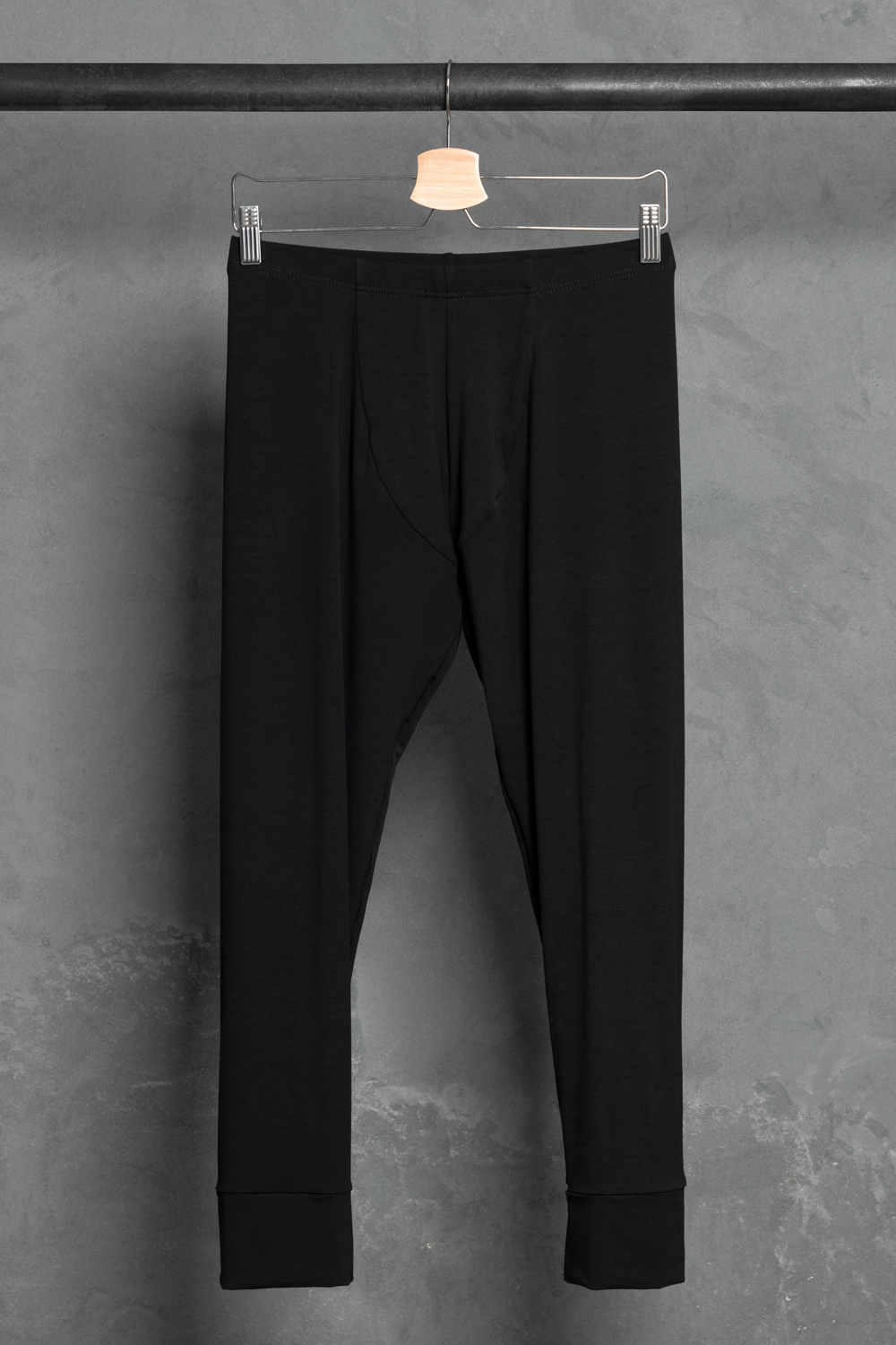 Black bamboo 3/4 long-johns legging