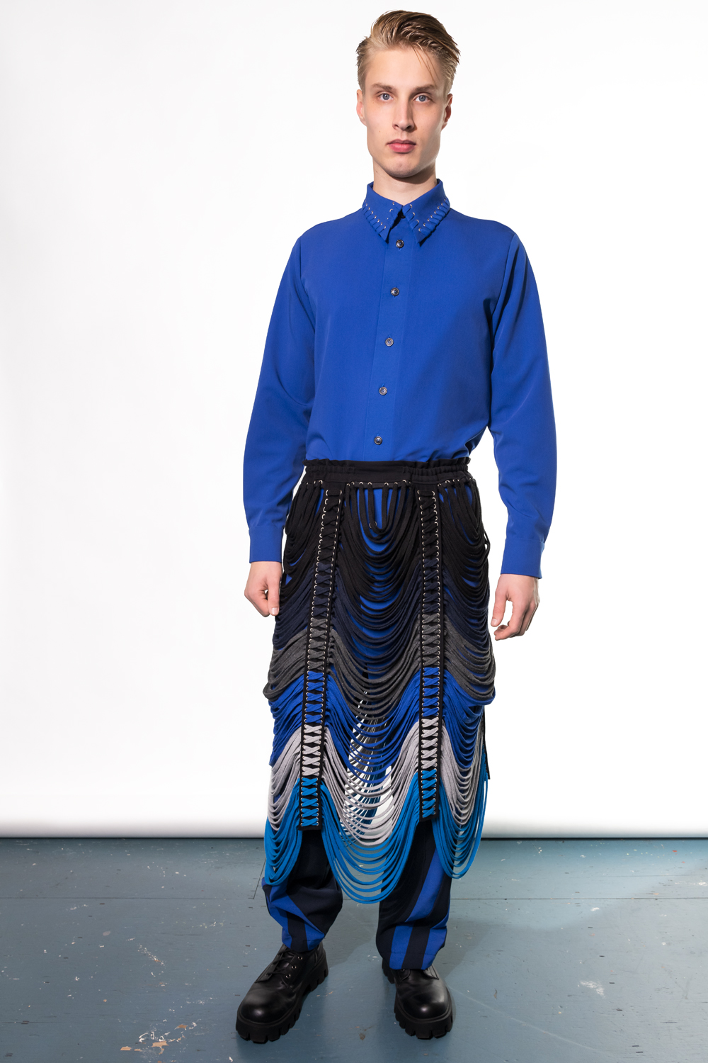 Drawstring skirt designer hot sale
