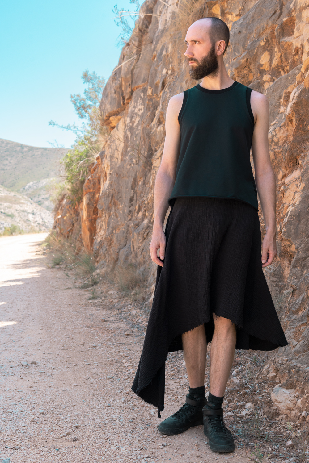Cotton drawstring skirt outlet